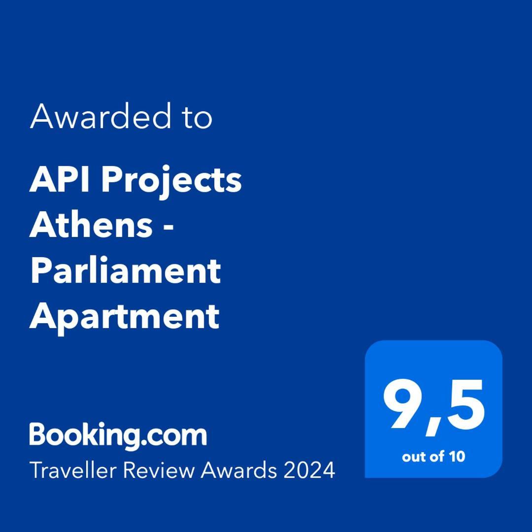 Api Projects Athens - Parliament Apartment Exterior photo